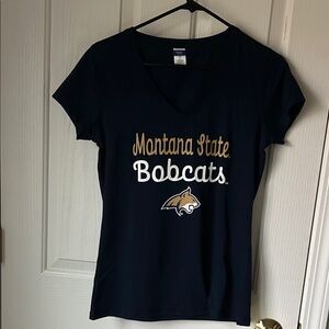 Montana State Bobcats Navy T-Shirt